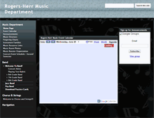Tablet Screenshot of home.rogersherrmusic.com